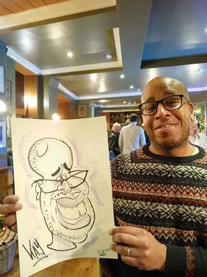 Event Daniel Draws Caricaturist London