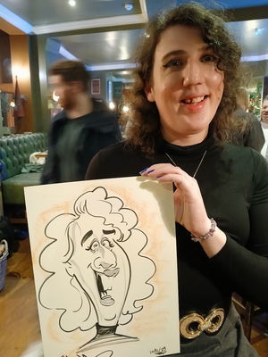 Event Daniel Draws Caricaturist London