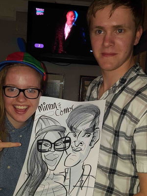 Event Dave Draws Caricatures Caricaturist West Sussex