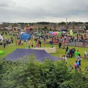Ann-Marie K booked Dougie the Dino for  their event in West Yorkshire Dougie the Dino Mix and Mingle Entertainer Review Festival / Outdoor Event West Yorkshire