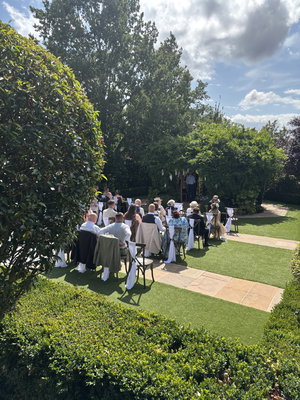 Wedding in Cheshire on 1 August 2026