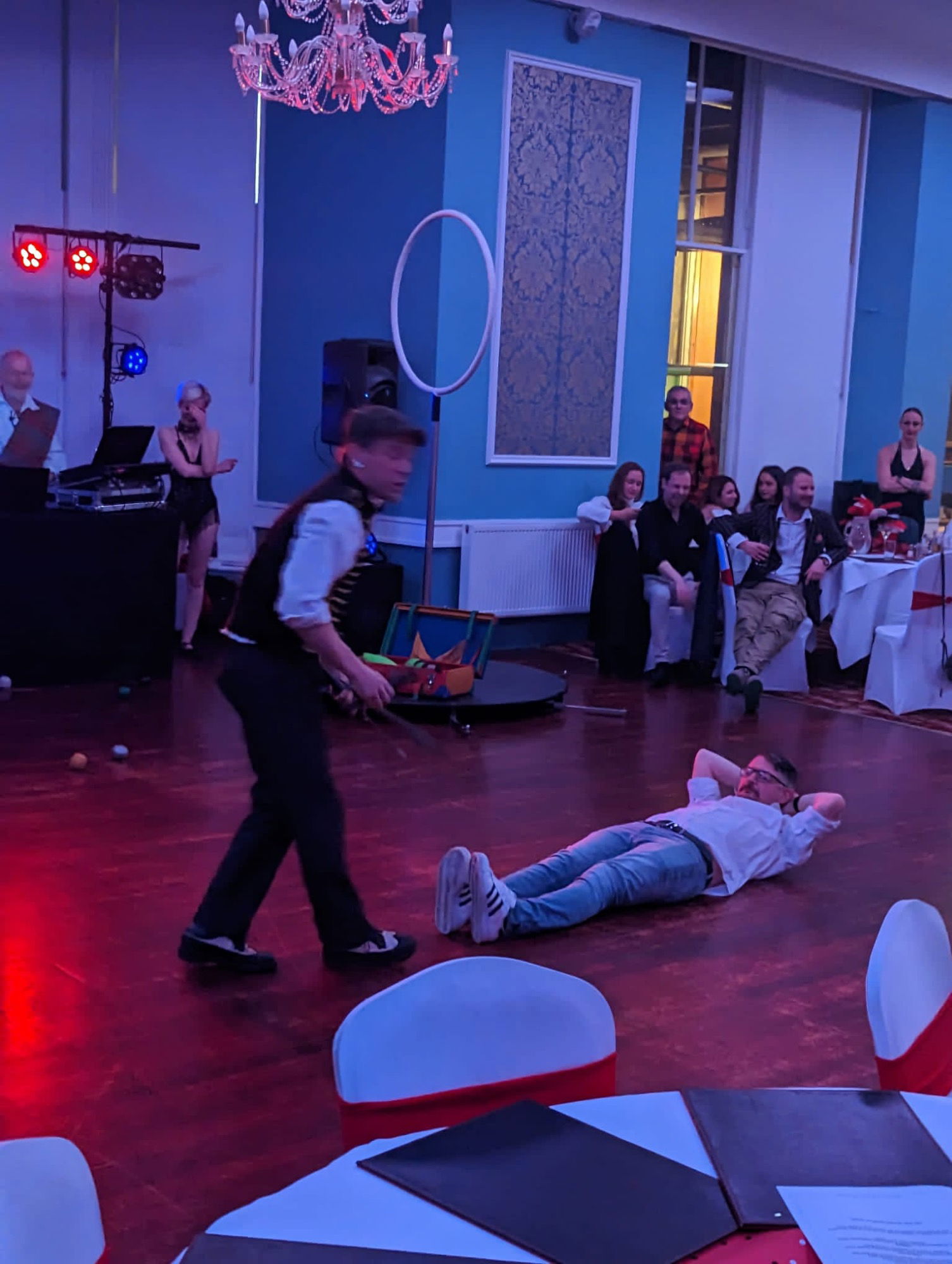The Ultimate Circus Experience Circus Performer Review Corporate Event Perth and Kinross