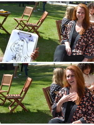 Event Draw A Crowd Caricatures Caricaturist London