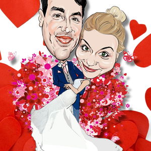 The Super Caricaturist Caricaturist Wedding London