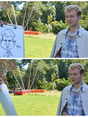 Event Draw A Crowd Caricatures Caricaturist London