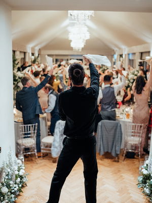 Event Surprise Surprise Singing Waiters Singing Waiter London