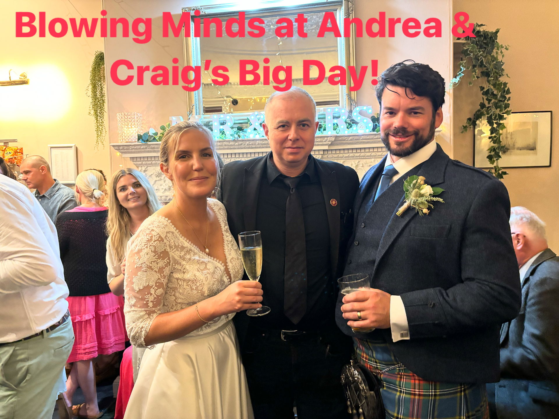 Calvin James Magician Review Wedding Moray