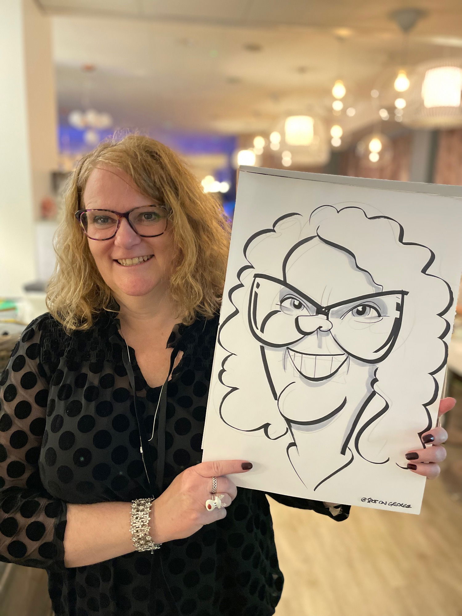 Spot On Caricatures Caricaturist Review Private Party Nottinghamshire