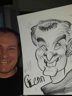 Event Dave Draws Caricatures Caricaturist West Sussex