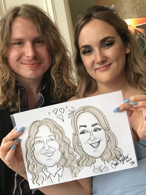 Event C R Caricatures Caricaturist Telford, Shropshire
