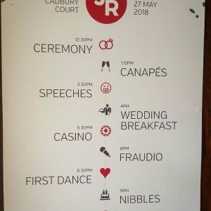 Janine S booked The Rips for  their wedding in Somerset The Rips Function Band Review Wedding Somerset