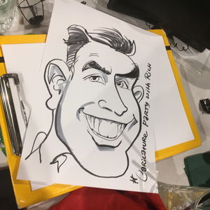Event Caricature Party with Rich Caricaturist Staffordshire