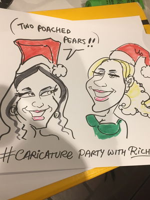 Event Caricature Party with Rich Caricaturist Staffordshire