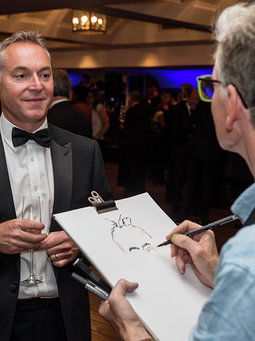 Event Chris Caricatures Caricaturist London