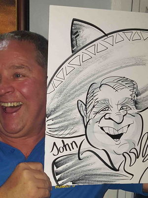Event Dave Draws Caricatures Caricaturist West Sussex