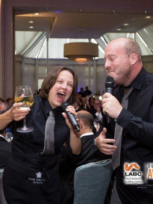 Event Totally Spontaneous Singing Waiter Hertfordshire