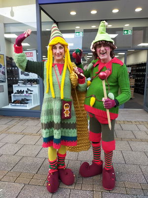 Event Wooden Figurine Living Statue London