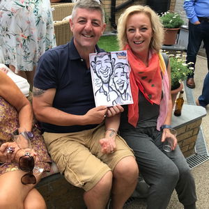 ToonAru Caricatures Caricaturist Private Party Suffolk