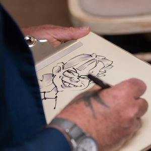 Will The Caricaturist Caricaturist Wedding Somerset