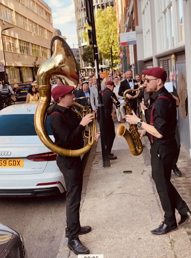 Bigtime Brass Band Brass Band Review Wedding London
