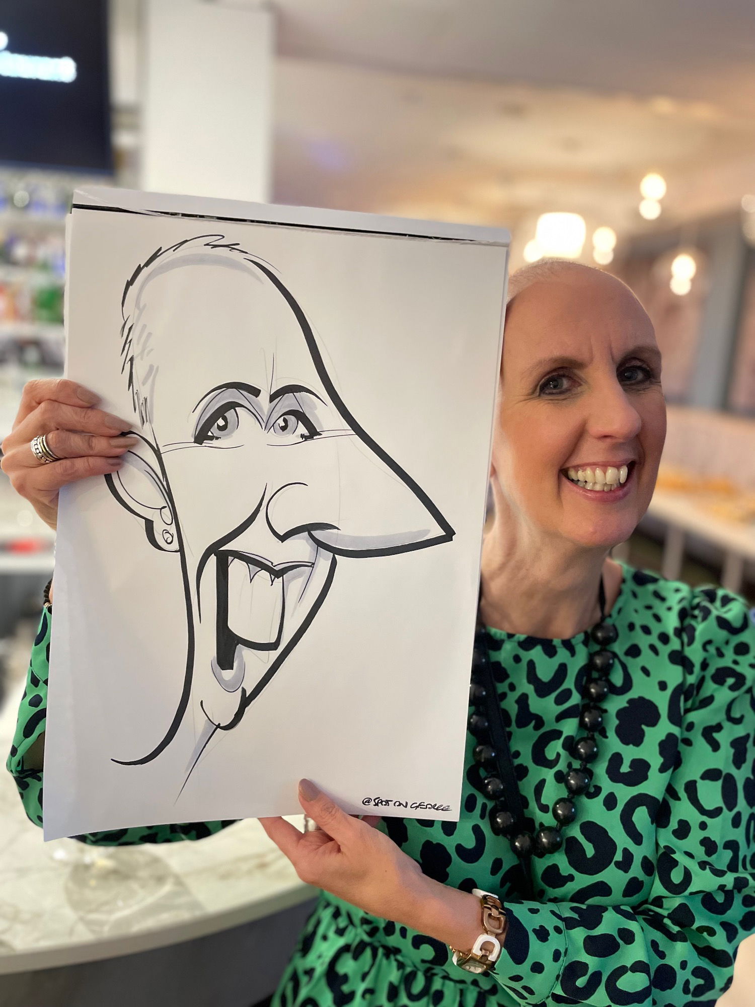 Spot On Caricatures Caricaturist Review Private Party Nottinghamshire