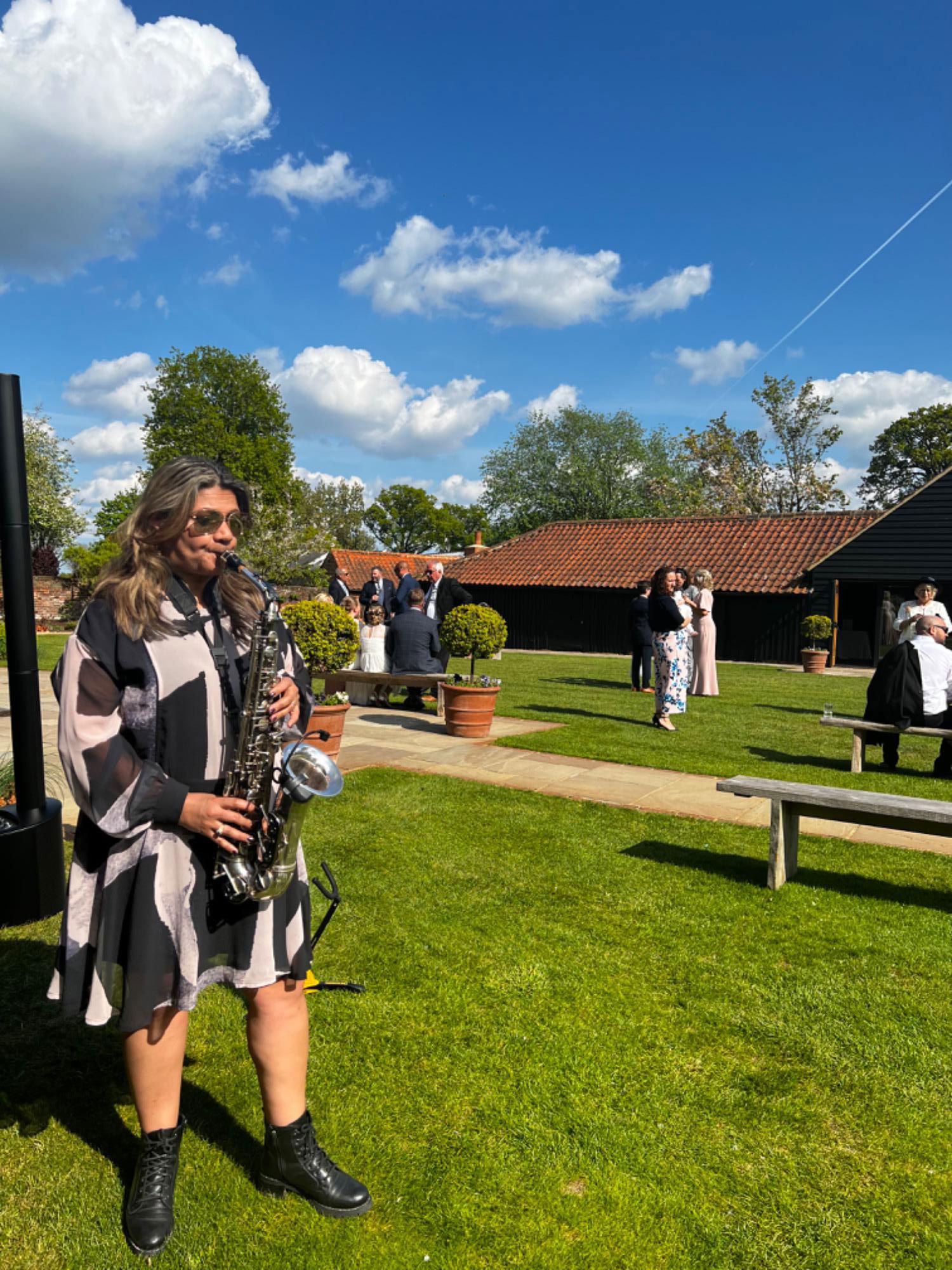 Mads on Sax Saxophonist Review Wedding Essex