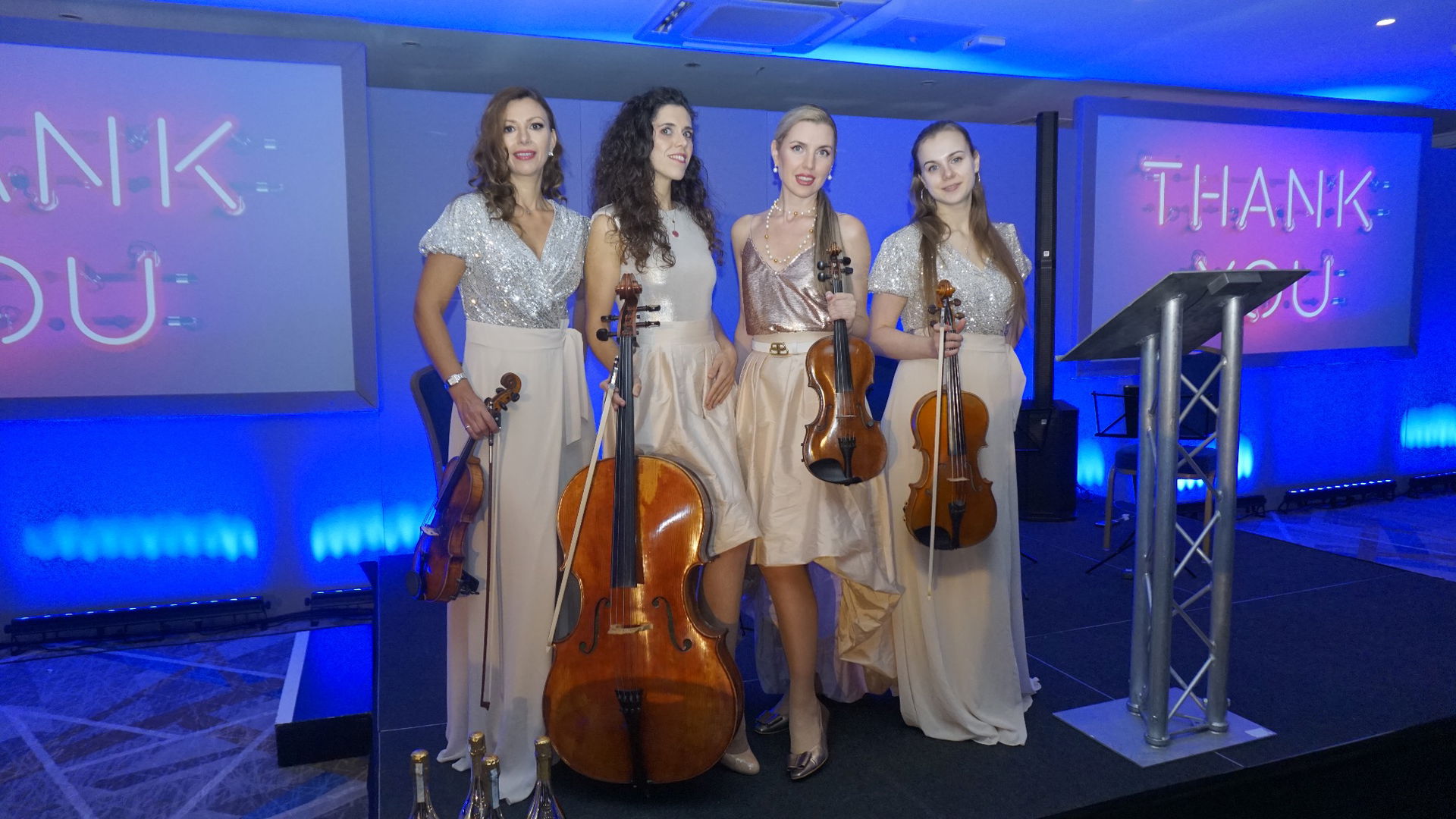 Radiance Strings String Quartet Review Corporate Event Leicestershire