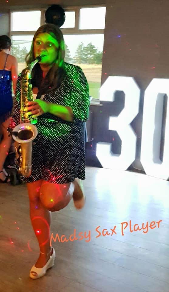 Mads on Sax Saxophonist Review Private Party Norfolk