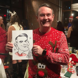 Event Caricature Party with Rich Caricaturist Staffordshire