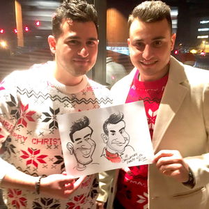 Event Caricature Party with Rich Caricaturist Staffordshire