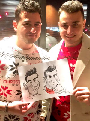 Event Caricature Party with Rich Caricaturist Staffordshire