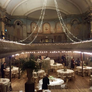 Rachel D booked The Rips for  their wedding at Wilton's Music Hall in London The Rips Function Band Review Wedding London