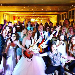 Kirsty R booked Party Starters for  their wedding at The Secret Garden Restaurant in Kent Party Starters Function Band Review Wedding Kent