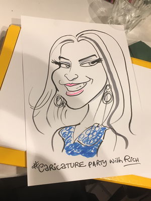 Event Caricature Party with Rich Caricaturist Staffordshire