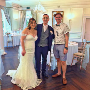 Jenny M booked Dylan Dale for  their wedding in Manchester Dylan Dale Singer Guitarist Review Wedding Manchester