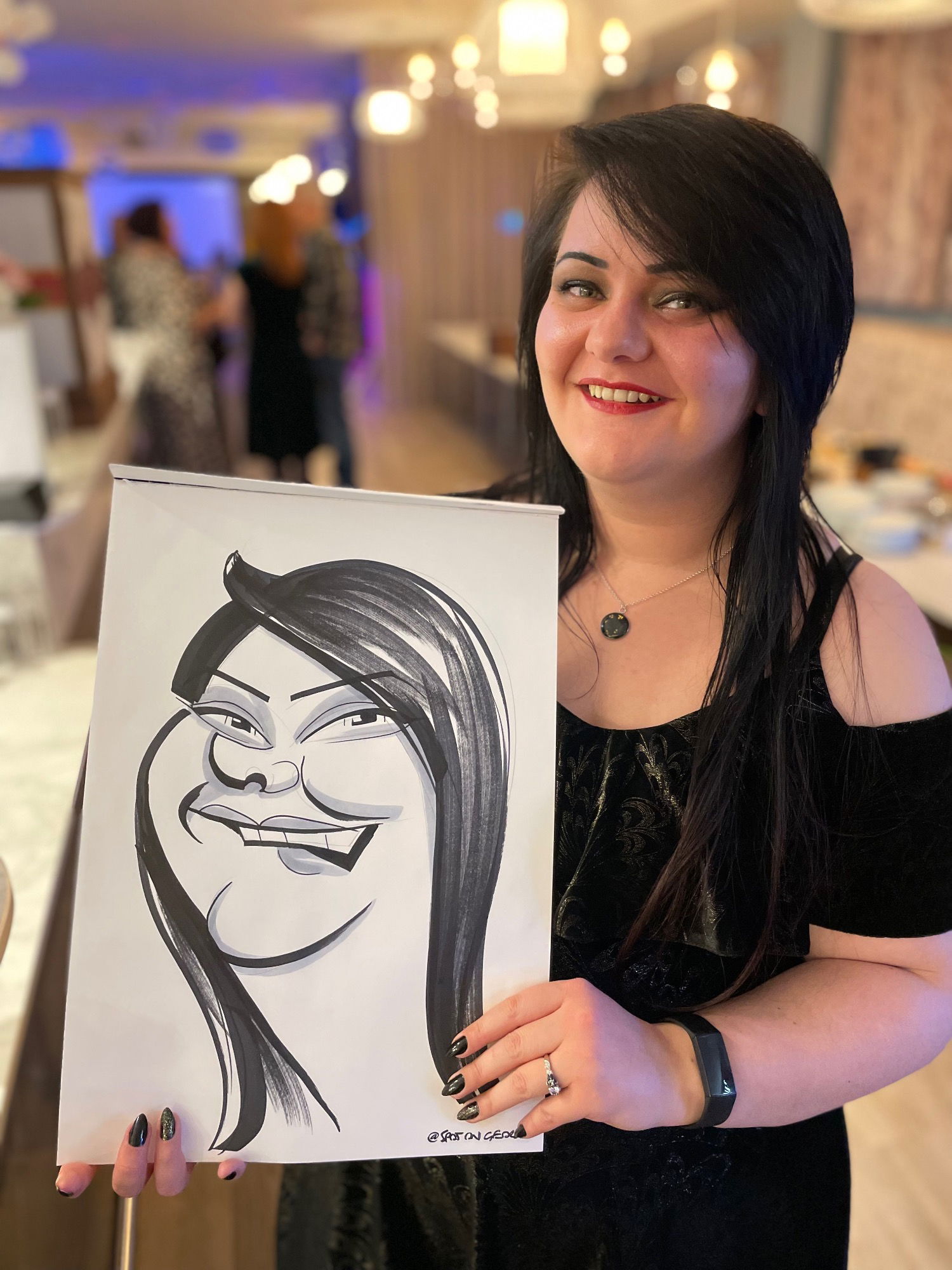 Spot On Caricatures Caricaturist Review Private Party Nottinghamshire
