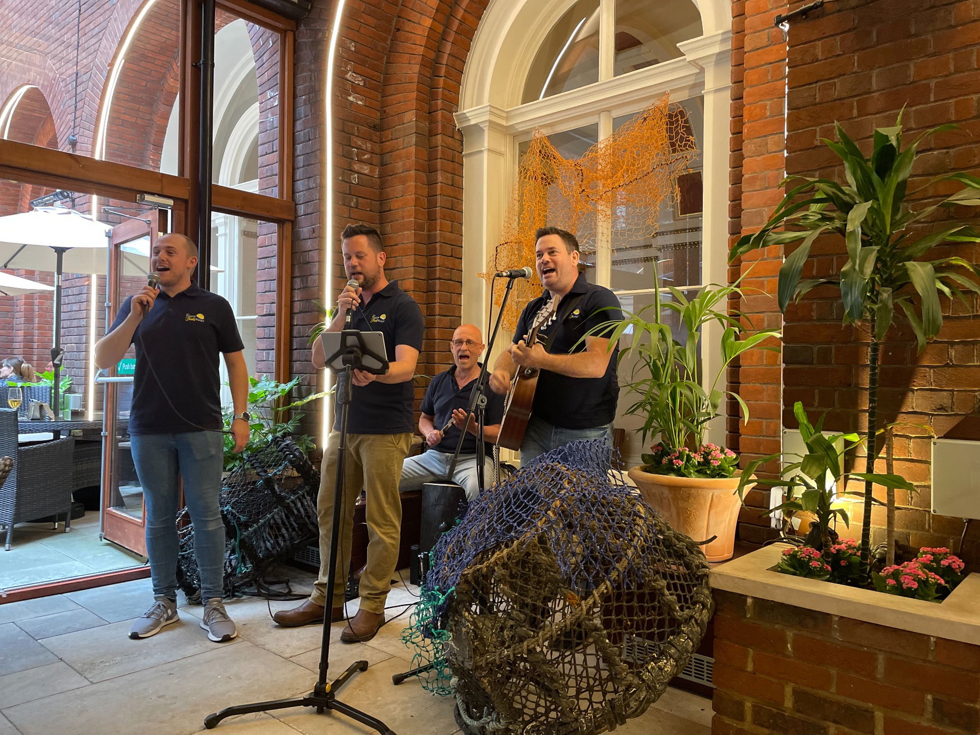 The Shanty Buoys Acapella group Review Private Party London