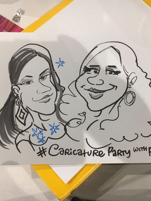 Event Caricature Party with Rich Caricaturist Staffordshire