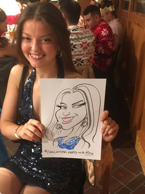 Event Caricature Party with Rich Caricaturist Staffordshire