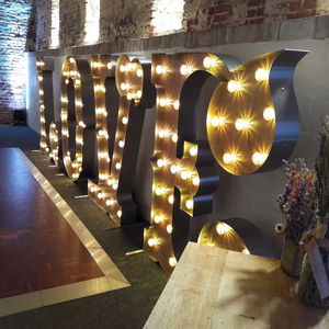 Let There Be Light Light Up Letters  