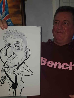 Event Dave Draws Caricatures Caricaturist West Sussex
