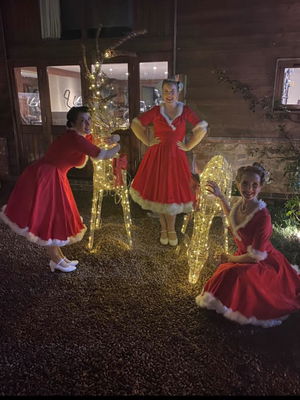 Event Santa Babes Vocal Harmony Trio Buckinghamshire