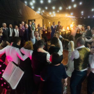 Jade F booked The Arcadias for  their wedding in Leicestershire The Arcadias Function Band Review Wedding Leicestershire