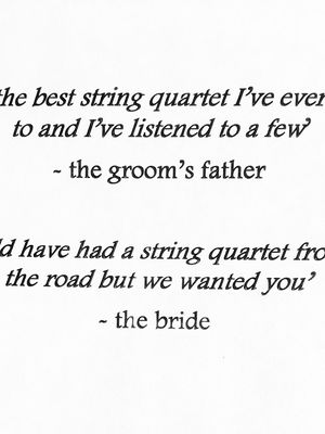 Event Solar Strings String Quartet Cramlington, Newcastle Upon Tyne