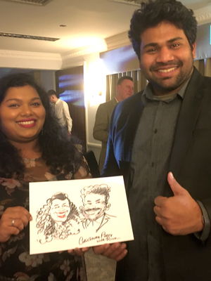 Event Caricature Party with Rich Caricaturist Staffordshire