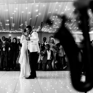 Lawrence A booked Anna for  their wedding at Stockley Pines in London Anna Saxophonist Review Wedding London
