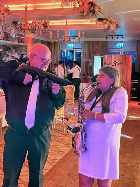 Mads On Sax Saxophonist Review Corporate Event Essex