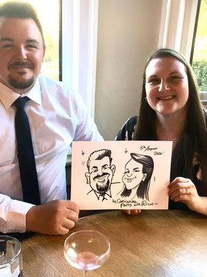 Event Caricature Party with Rich Caricaturist Staffordshire