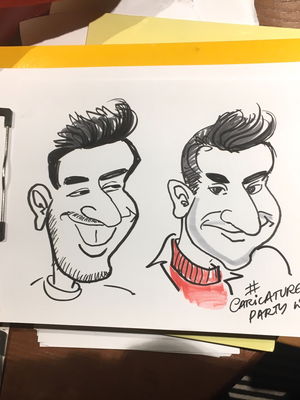 Event Caricature Party with Rich Caricaturist Staffordshire