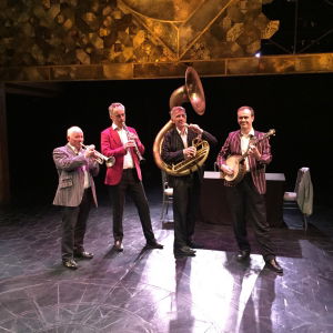 Daniel M booked The Storyville Strutters for  their wedding in Warwickshire The Storyville Strutters Jazz Band Review Wedding Warwickshire